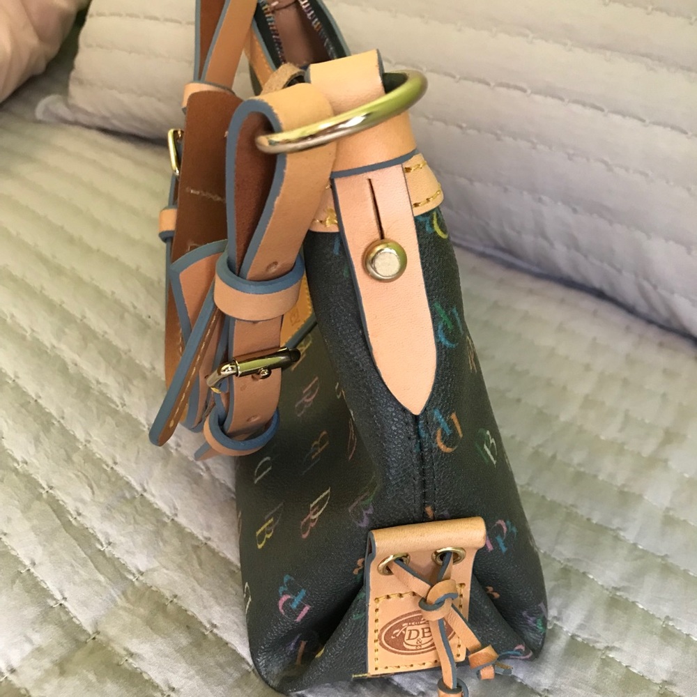 🌈Dooney & Bourke Mini East/West Slouch Icon Bag🌈 - Picture 6 of 16
